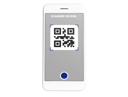 Scan d'un QR Code de bon de livraison béton avec l'application